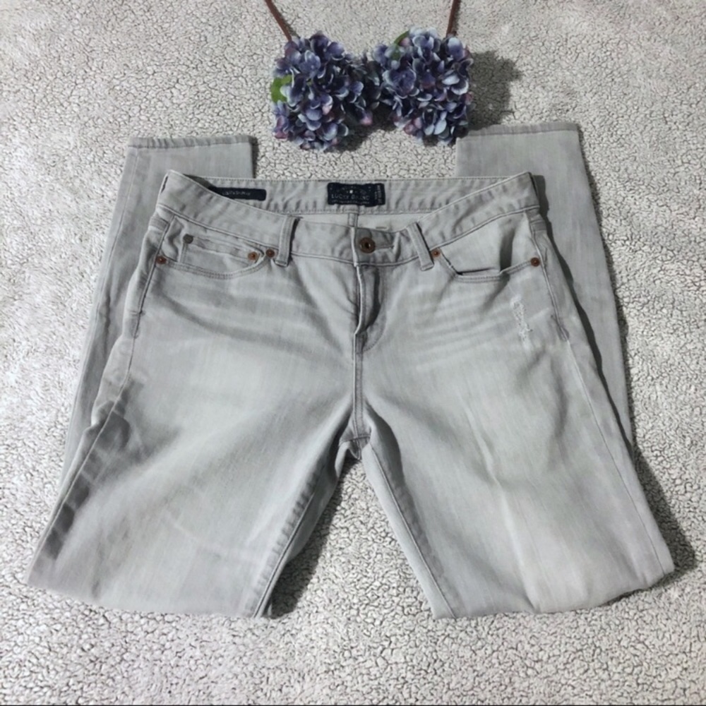 Lucky Brand Lolita Skinny Gray sz 8 Jeans {196}